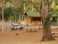 Picnic site in the campus, the best place to relax